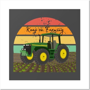 Tractor John deere Posters and Art